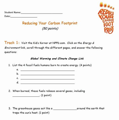 Ecological Footprint Calculator Worksheet Elegant Carbon Footprint Calculator for Kids Worksheet – Kids Matttroy Worksheets, Distance Time Graphs, Distance Time Graphs Worksheets, Global Warming Project, Sustainability Education, Unit Plan, Ecological Footprint, Carbon Footprint, Greenhouse Gases