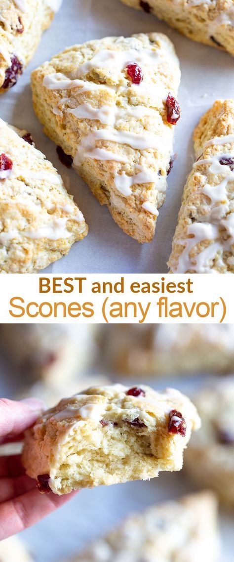 Desserts, Brunch, Scones, Bagel, Cupcakes, Challah, Dessert, Homemade Scones, Homemade Scones Recipe