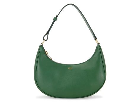 This Green Celine Ava Bag is Perfect for Fall - PurseBlog Purses, Outfits, York, Green Purse, Green Shoulder Bags, Green Bag, Luxury Purses, Green Leather, Leather Bag