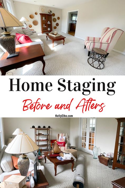 Ideas, Home, Diy, Life Hacks, Home Staging Tips, Staging Family Room, Home Staging, Before After Home, House Before And After