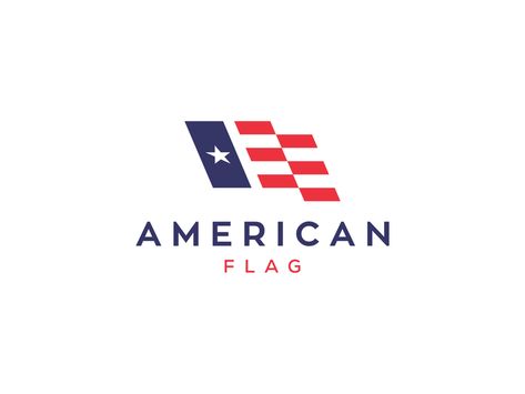 american flag logo by kumastd on Dribbble Iphone, American Flag, Design, Logos, American Logo, Flag Logo, Flag, Flag Design, Dog Logo Design