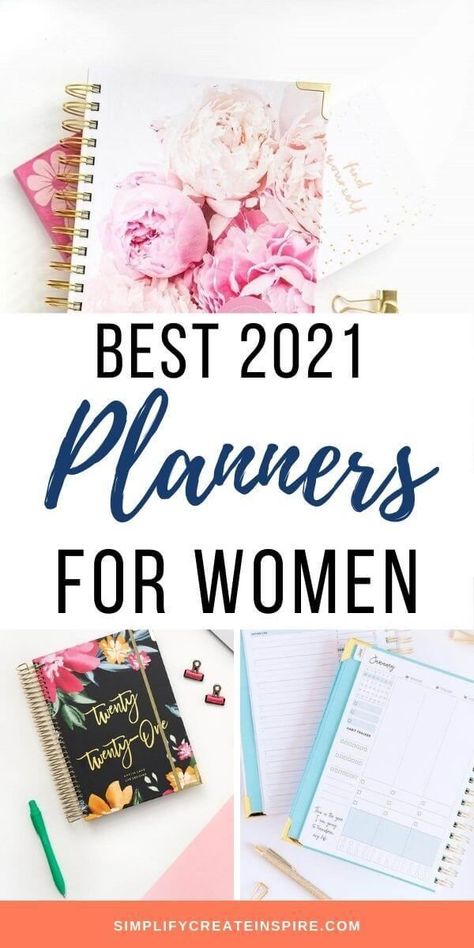 Need to get organised? There is no better way than with a paper planner. But choosing the right one can be tricky! These are the best planners for women for 2021, with a planner style to suit everyone. Daily planners, weekly planners, monthly planners and even some speciality planners for working mums! Planners, Life Planner, Organisation, Inspiration, Best Weekly Planner, Best Planners, Planners For Men, Best Daily Planner, Daily Planners