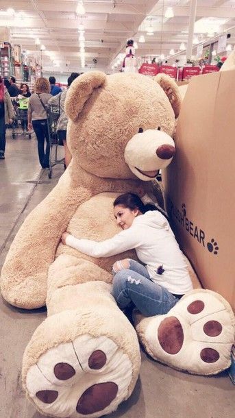 Big Teddy Bear on Pinterest | Giant Stuffed Animals, Boyds Bears ... Boyds Bears, Teddy Girl, Cuddly, Cute Teddy Bears, Fotografie, Teddy, Teddy Bear Girl, Animaux, Big Teddy