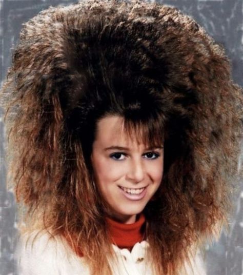 15 Gigantic Hairdos From The 1980's Big Hair, Hair Dresser, Wigs, Perms, Wild Hair, 80s Big Hair, Bad Hair, Crazy Hair, 80s Hair