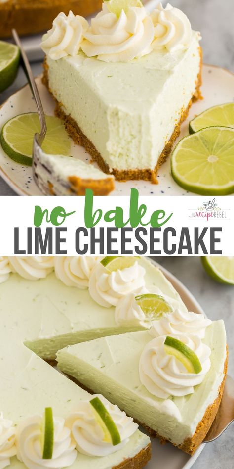 Cake, Cheesecakes, Desserts, Fudge, Dessert, Snacks, Key Lime Cheesecake Recipe, Key Lime Cheesecake, Key Lime Cheesecake Recipe Easy
