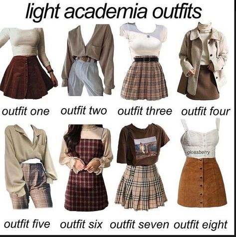 Outfits, Grunge, Light Academia Outfit, Light Academia Outfits, Academia Clothes, Dark Academia Outfit, Dark Academia Outfits, Aesthetic Clothes, Academia Outfits