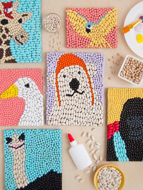 Art Projects, Diy, Crafts, Summer Art Projects, Yarn Art, Animal Art Projects, Kids Art Projects, Art For Kids, Rolled Paper Art