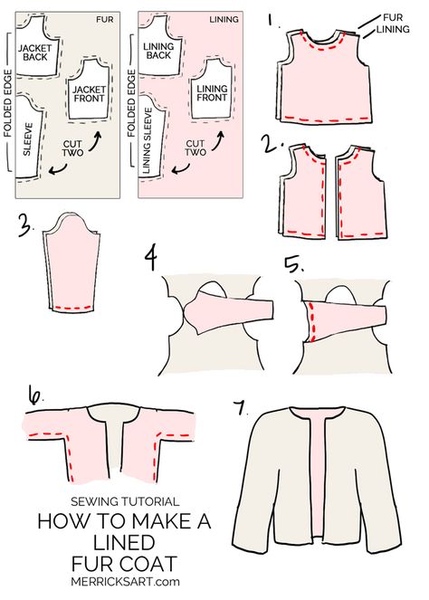 how to make a fur coat Couture, Sewing Coat, Coat Pattern Sewing, Sewing Clothes, How To Sew Clothes, Diy Jacket Pattern, Jacket Pattern Sewing, Clothes Sewing Patterns, Coat Patterns