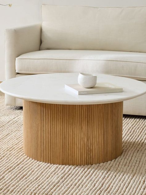 Home Décor, Sofas, Round Coffee Table Modern, Round Coffee Table, Coffee Table Wood, Modern Coffee Tables, Marble Round Coffee Table, Sofa Wood Frame, Unique Coffee Table