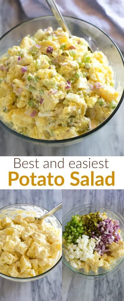Traditional Potato Salad Recipe, Traditional Potato Salad, Best Potato Salad Recipe, Wallpaper Food, Potato Salad Recipe Easy, Classic Potato Salad, Potato Salad With Egg, Resep Salad, Gold Potatoes