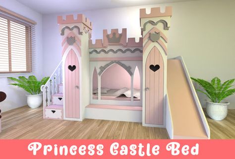Bunk Beds, Princess Bunk Beds, Girls Bedroom, Girls Bedroom Furniture, Dreams Beds, Girls Bunk Beds, Construction Bedding, Bunk Bed Plans, Room Themes