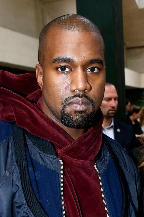 Kanye West always keeps his hair induction-cut short and precisely groomed—a good move. Brad Pitt, Guys, Man, Shaved Head, Cut, Buzz Cut For Men, Buzz Cut, Haircuts For Men, Short Hair Cuts