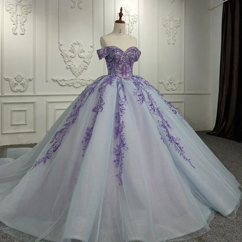 Quince Dresses, Queen, Dresses, Gowns, Designer Wedding Dresses, Quince Dress, Purple Quince Dress, Quincenera Dresses, Cheap Prom Dresses