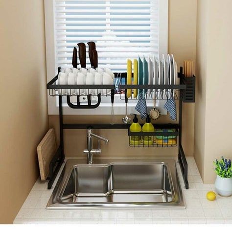 Small Standing Shower Storage, Small Apartment Closet Storage, Space Savers For Small Apartments, Optimizing Small Spaces, Small Kitchen Solutions Space Saving, Small Kitchennete, Van Kitchen Storage, Very Small Apartment Ideas Space Saving, Small Chairs For Living Room