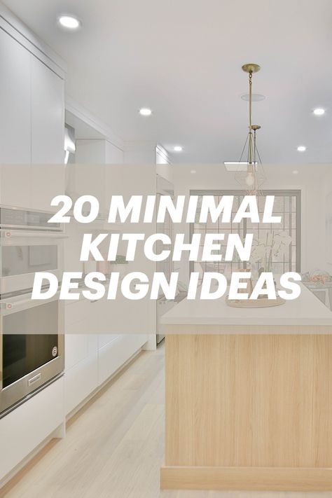 20 Contemporary Kitchen design ideas for your home. With the best of Interiors and and minimal design ideas. Enjoy the best 20 kitchens #kitchen #homedecor #island #modern #modular Ideas, Minimal, Design, Minimal Kitchen Design Small Spaces, Kitchen Design Modern Small, Minimal Kitchen Design Minimalist, Kitchen Designs Layout, Minimal Kitchen Island, Minimalist Kitchen Renovation