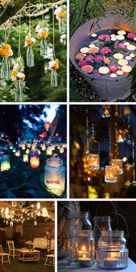 Outdoor Party Decorations, Garden Party Decorations, Cheap Party Decorations, Lantern Party Decor, Outdoor Party, Diy Garden Party, Summer Garden Party Decorations, Lawn Party Ideas, Diy Party Decorations