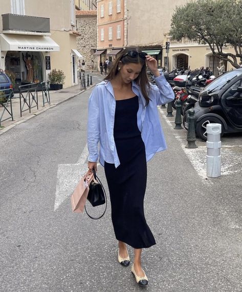 The Chicest European Summer Outfits To Copy ASAP Fashion, Chic Outfits, Europe Outfits, Paris Outfits, Italy Outfits, European Summer Outfits, Moda, Moda Casual, Classy Outfits