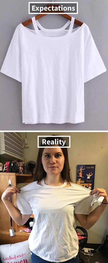 People share their funny and creative Pinterest craft fails | Monagiza Crop Tops, Clothes, #fails, Dressing, People, Crafts, Clothes Crafts, Pinterest Crafts, T Shirts For Women