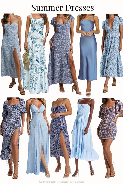 The ultimate guide to stunning Summer dresses: long and flowy maxi dresses, cute midi dresses, hot mini dresses - find your perfect sundress for any occasion. Casual dresses for a walk on the beach, classy and chic dresses for strolling through a coastal town, and vibrant and hot dresses for a night out. Refresh your wardrobe and look your best on your vacation! #SummerDresses #VacationOutfits #Sundress #LongSummerDress #ShortSummerDress #SummerDress2024 #MaxiDress #WhiteSummerDress Outfits, Summer Dresses, Winter Outfits, Southern Charm, Long Summer Dresses, Long Sundress, Short Summer Dresses, White Sundress, Sundresses