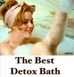 The Best Detox Bath Health, Fitness, Wellness, Kropp, Fotografie, Health And Beauty, Medical, Health And Wellness, Relax