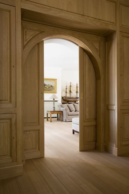 arched pocket doors - just beautiful Interior, Design, Home, Interior Design, Dekorasyon, Modern, Kayu, Haus, House