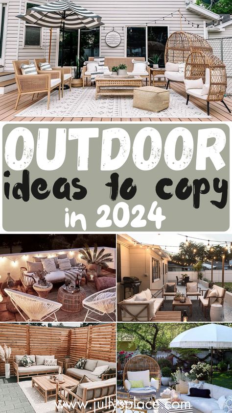 Outdoor Decor Ideas Porches, Exterior, Design, Gardening, Decks, Outdoor Furniture Ideas Backyards, Outdoor Decor Backyard, Outdoor Patio Decor, Outdoor Patio Decorating