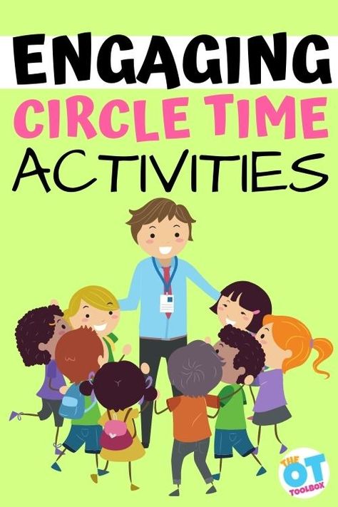Engaging Circle Time Activities - The OT Toolbox Gym, Circle Time Activities, Kindergarten Circle Time, School Readiness Activities, Kindergarten Readiness, School Readiness, Kindergarten Lesson Plans, Preschool Circle Time, Preschool Circle Time Activities