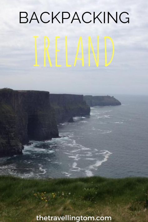 Backpacking Ireland: The Emerald Isle On A Budget | The Travelling Tom Ireland Travel, Backpacking, Dublin, Backpacking Europe, Ireland Travel Guide, Australia Backpacking, Backpacking South America, Ireland Beach, Backpacking Ireland