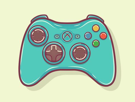 Another controller from my upcoming set. Check out few color variations in the attachment. Xbox, Figurine, Xbox One, Retro, Pixel Art, Design, Controller Design, Nintendo Controller, Game Controller Art