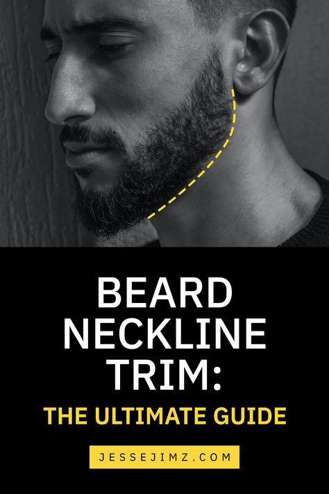 Beard Neckline, Beard, Grooming, Proper, Neckline, Trim, Therapy, Pro, Easy