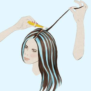 6 Tips for Giving Yourself Incredible At-Home Hair Highlights | Women's Health Magazine New Hair, Highlights, Ombre, Rapunzel, Dyed Hair, Hair Inspiration, Super Hair, Cortes De Cabello Corto, Peinados