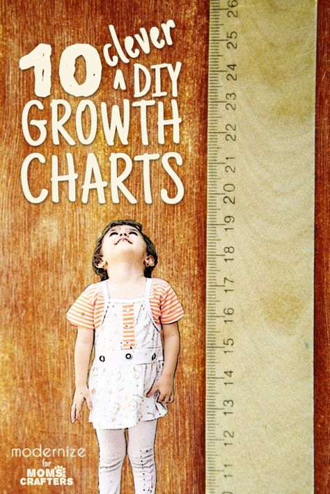 Diy For Kids, Diy, Nursery, Crafts, Ideas, Growth Charts Diy, Kids Growth Chart, Toddler Growth Chart, Growth Chart Ruler Diy
