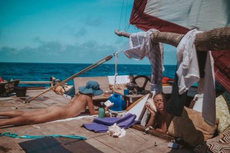 Women & the Wind: Crossing the Atlantic by Catamaran | Field Mag Catamaran, Classic Yachts, Dam, Fotos, Fotografie, Fotografia, Bateau, Vida, Sailing Aesthetic