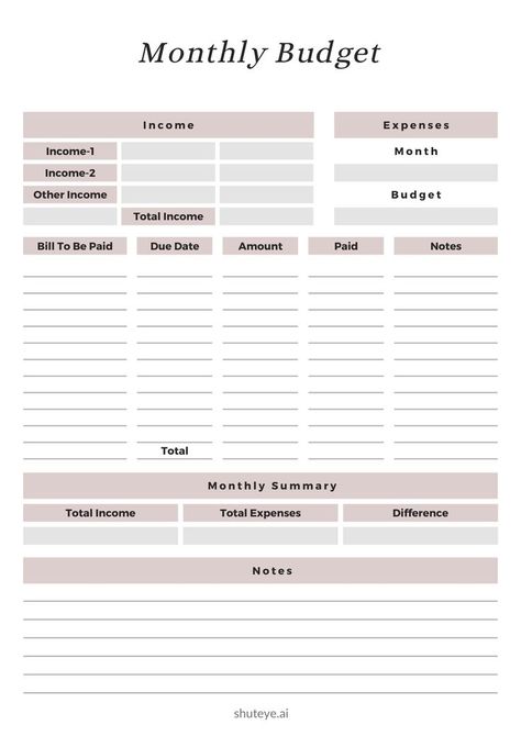 Free printable budget planner templates for money management. Download these free printable worksheets to help you plan your monthly budget. Organisation, Budget Planner Template, Monthly Budget Template, Budget Planner Printable, Monthly Budget Printable, Monthly Budget Planner, Budget Planner Free, Budget Template Printable, Budget Template Free