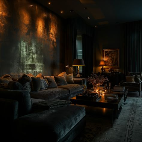 44 Dark Living Room Ideas: Embracing Elegance & Drama