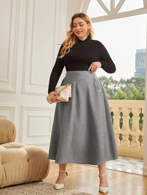 Outfits, Winter, Business Fashion, Haute Couture, Clothes For Women, Casual Dresses, Summer Work Outfits Plus Size, Plus Size Business Attire, Office Outfits Women