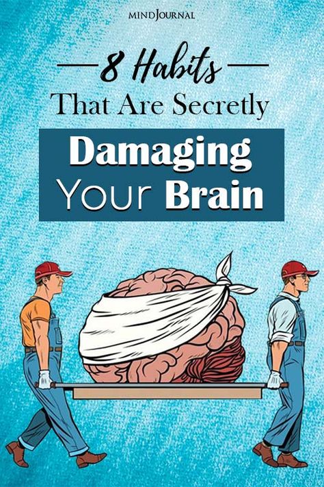 8 Habits That Are Secretly Damaging Your Brain Health, Stress Management, Brain Waves, Health Planner, Workout Chart, Daily Habits, Newsletters, Billionaire, Habits