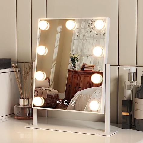 Dressing Table, Cardiff, Preppy Style, Lighted Vanity Mirror, Mirror With Lights, Light Up Vanity, Led Mirror, Hollywood Vanity Mirror, Vanity With Lights