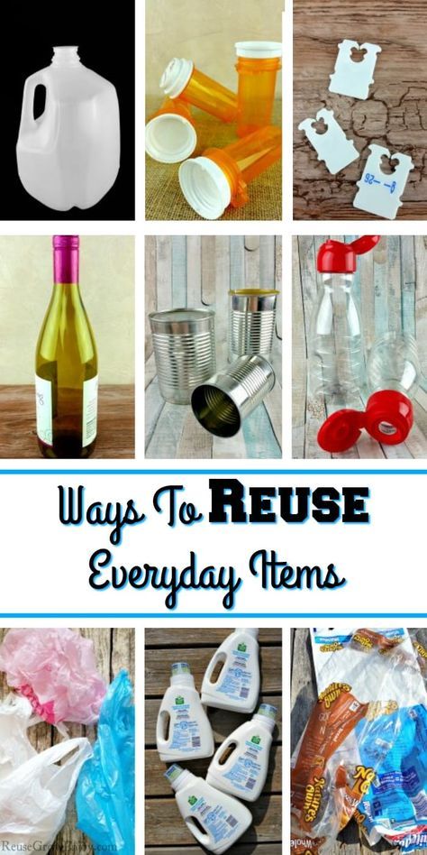 If you are looking for ways to reuse everyday items, this post is for you! I am going to share many different ways you can reuse things you normally trash! Upcycling, Upcycled Crafts, Diy, Recycling, Reuse Recycle Repurpose, Reuse Things, Reuse Plastic Bottles, Upcycle Recycle, Reuse Recycle