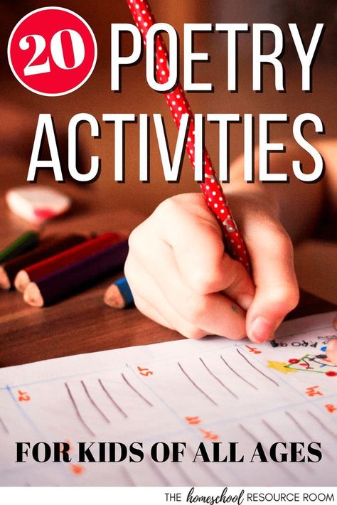 20 FUN Poetry Activities for reading poetry, writing poems, and incorporating poetry into your other lesson plans! Teach poetry so kids love it. #elementary #poetry #languagearts #reading #lessonplans #activities Resource Room, Tea Parties, Elementary Poetry, Literature Activities, Reading Fun, Reading Writing, Teaching Poetry, Writing Lesson Plans, Writing Activities