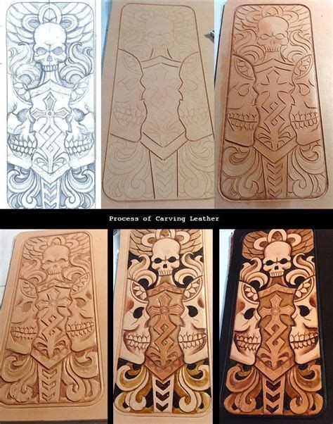 free leather tooling patterns - Yahoo Image Search Results Crafts, Leather Craft, Leather Craft Projects, Leather Carving, Hand Tooled Leather, Leather Tooling Patterns, Leather Craft Patterns, Diy Leather Engraving, Leather Stamps
