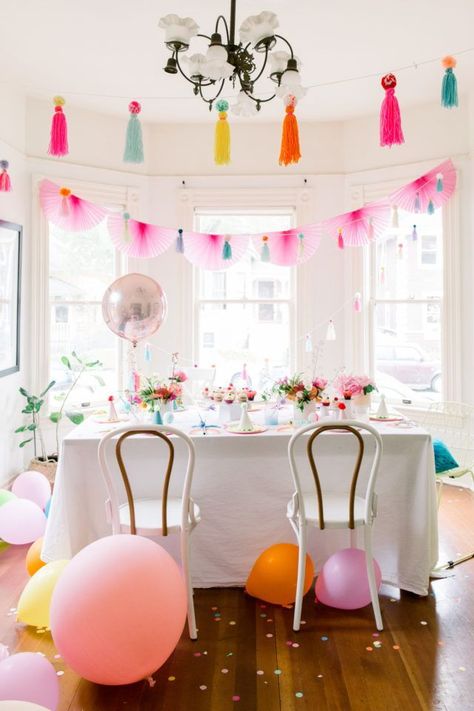 Decoration, Colorful Birthday Party Decorations, Colorful Birthday Party, Colorful Party, Birthday Party Decorations, Birthday Party Themes, Party Decorations, Party Garland, Party Themes