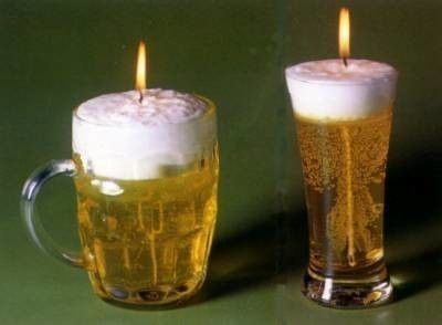 Beer Candle, Candle Making Business, Candle Making, Candlemaking, Hand Dipped Candles, Candle Jars, Creative Candles, Candle Wax, Homemade Candles