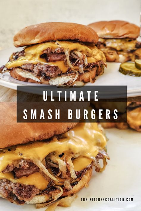 Smash burger cheeseburger