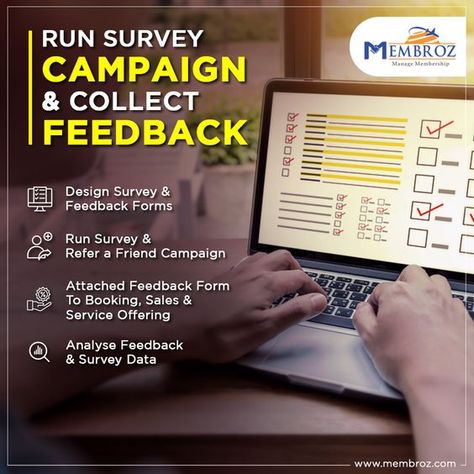 Easily Design Survey Forms and create feedback forms with Membroz. Run Survey campaign and collect data with Membroz Membership Software. Software, Design, Survey Data, Sponsorship Levels, Survey Form, Event Management, Management, Customer Engagement, Surveys