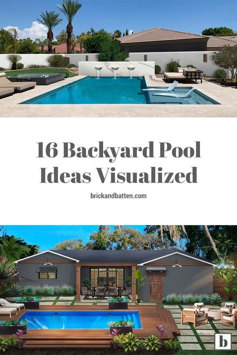 Country, Home Décor, Gardening, Ideas, Inspiration, Architecture, Design, Decoration, Pools For Small Yards