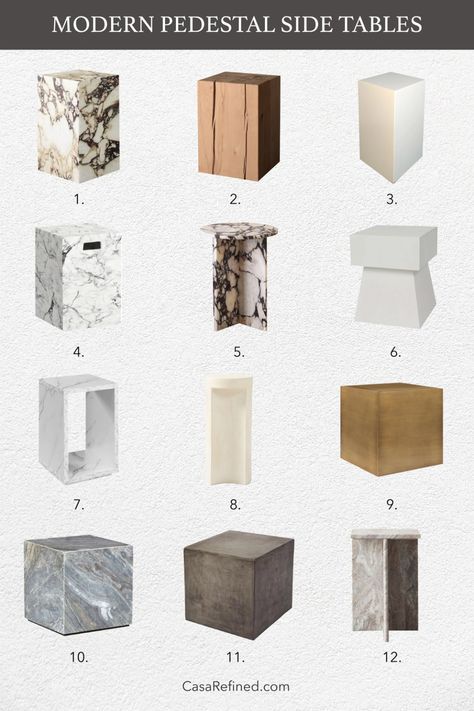 diy marble side table Design, Diy, Architecture, Diy Artwork, Decoration, Marble Side Tables, Marble Pedestal Table, Marble End Tables, Diy Marble Table