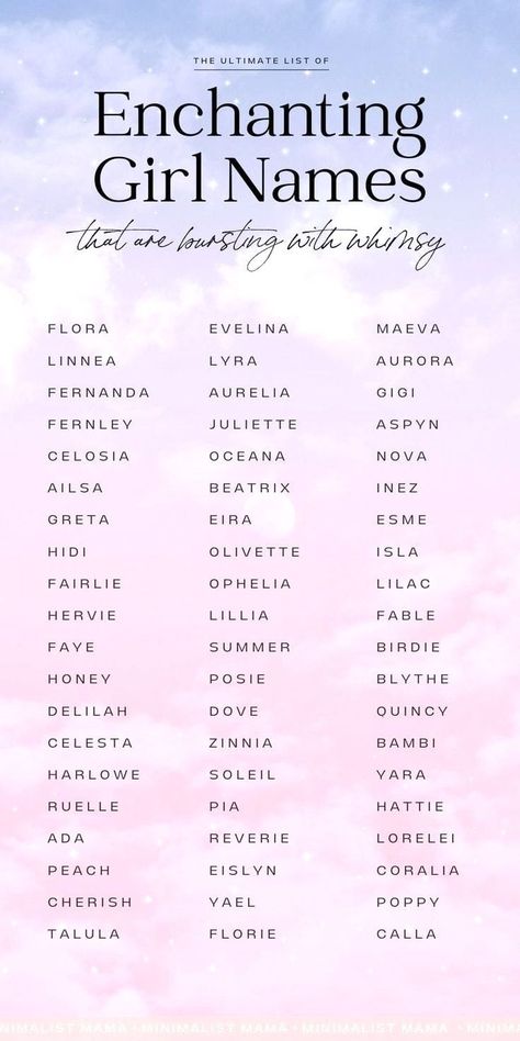 Searching for unique baby girl names? This pretty collection of uncommon baby names is full of mystical, ethereal, whimsical and rare baby names for girls that are totally different! From flower names for girls to nature names, these nature inspired names have totally incredible memeanings! Baby Names, Kid Names, Uncommon Baby Names, Rare Baby Names, Pretty Names, Girl Names Unique, Unique Girl Names, Girl Names, Unique Baby Names