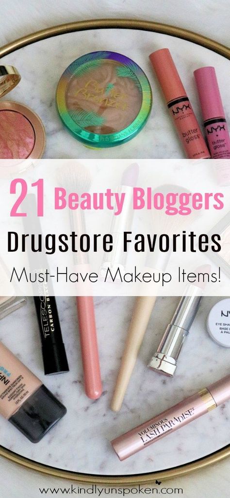 21 Beauty Bloggers reveal the BEST drugstore makeup products in this awesome roundup of affordable beauty products! Check out which drugstore makeup products they can't live without! #drugstoremakeup #affordablemakeup Eye Make Up, Concealer, Laura Mercier, Beauty Products Drugstore, Best Drugstore Makeup, Affordable Beauty Products, Drugstore Dupes, Drugstore Makeup, Cheap Beauty Products