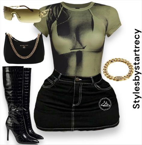 Stylesbystartrecy's Shein outfits Collection on LTK Dope Outfits, Outfits, Giyim, Style, Girl Outfits, Cute Simple Outfits, Cute Outfits, Outfit, Cute Swag Outfits
